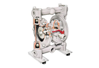 Diaphragm pump cross-section