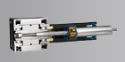 Motorized sliding screws with a stepper motor