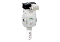 CKD series V-300 modular slow start valve - white 