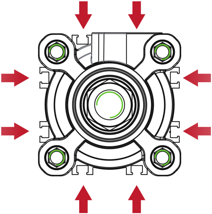 CKD series rollers SCW*2